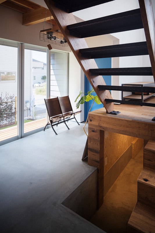 ナカミチホームのブルックリンスタイルモデルハウスの倉庫