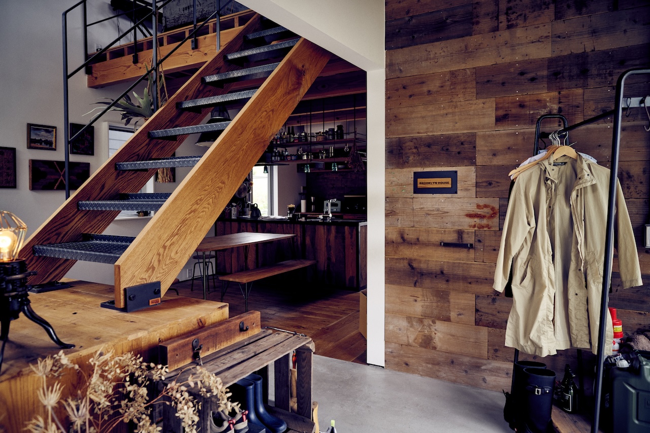 ブルックリンスタイルの無骨なデザイン｜ナカミチホーム