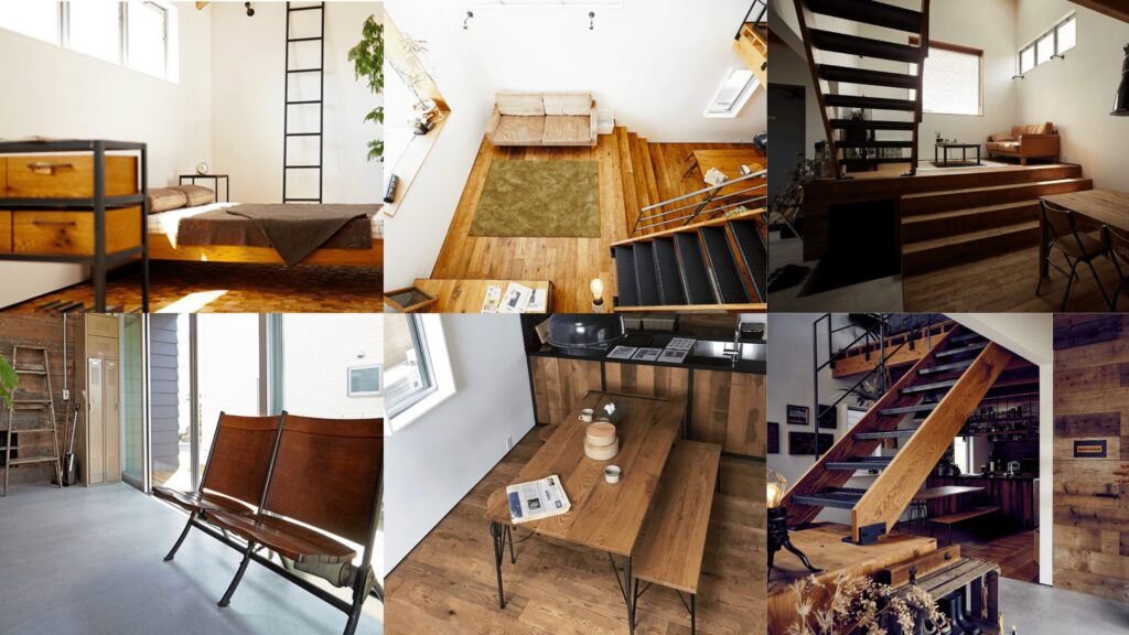 ブルックリンハウス施工例の見どころ|本物素材が生む重厚な世界観